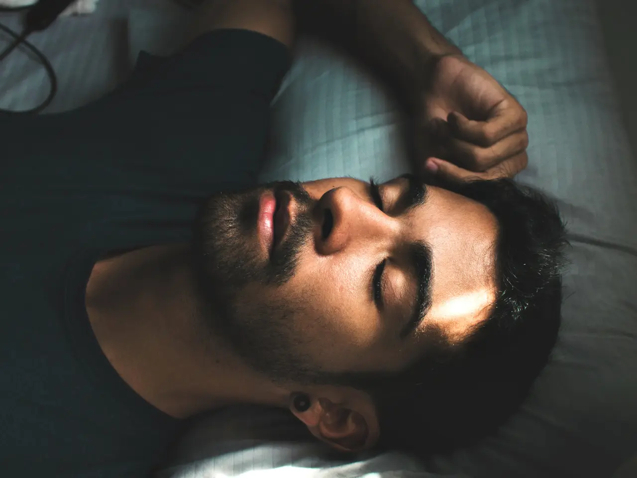 man sleeping man sleeping