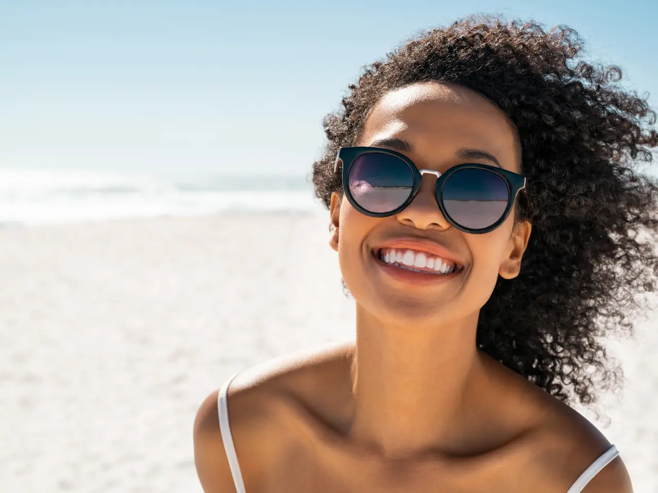 smiling woman smiling woman